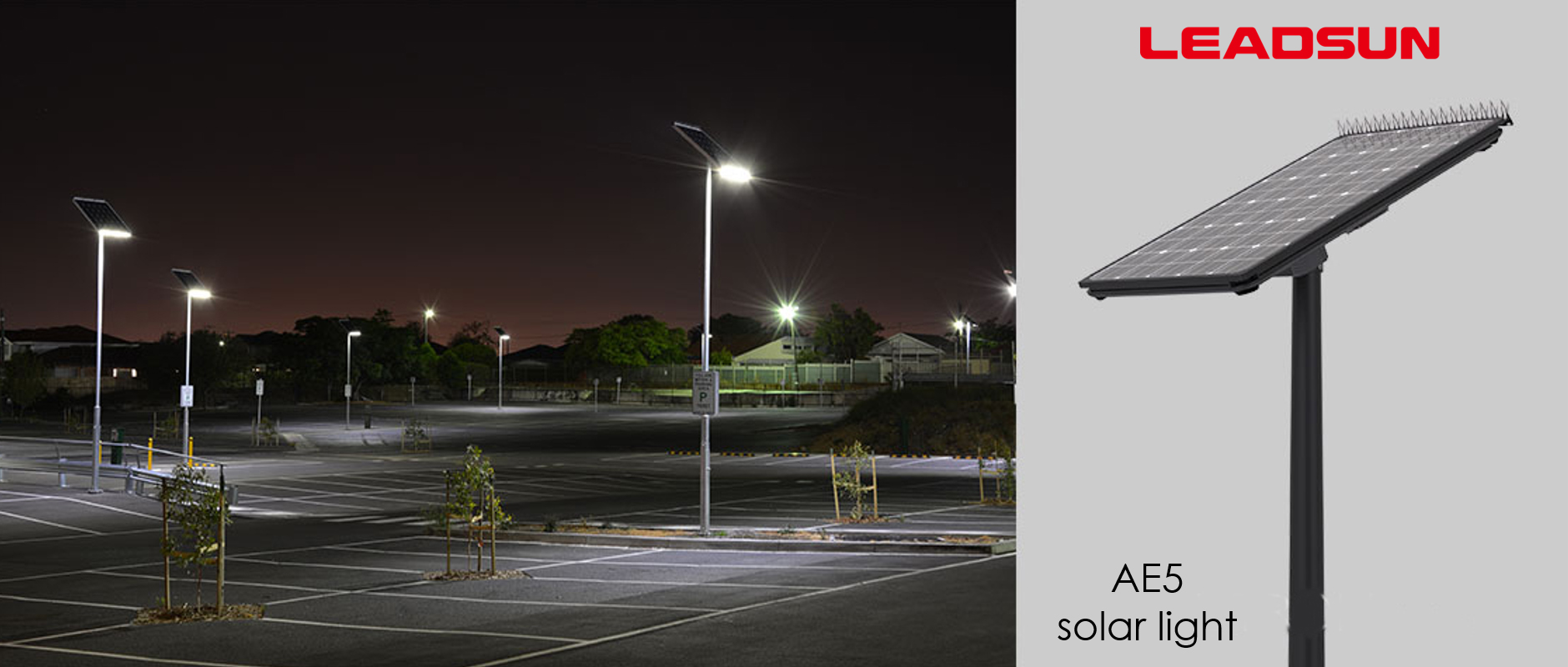 AE5 powerful solar lights from Leadsun India